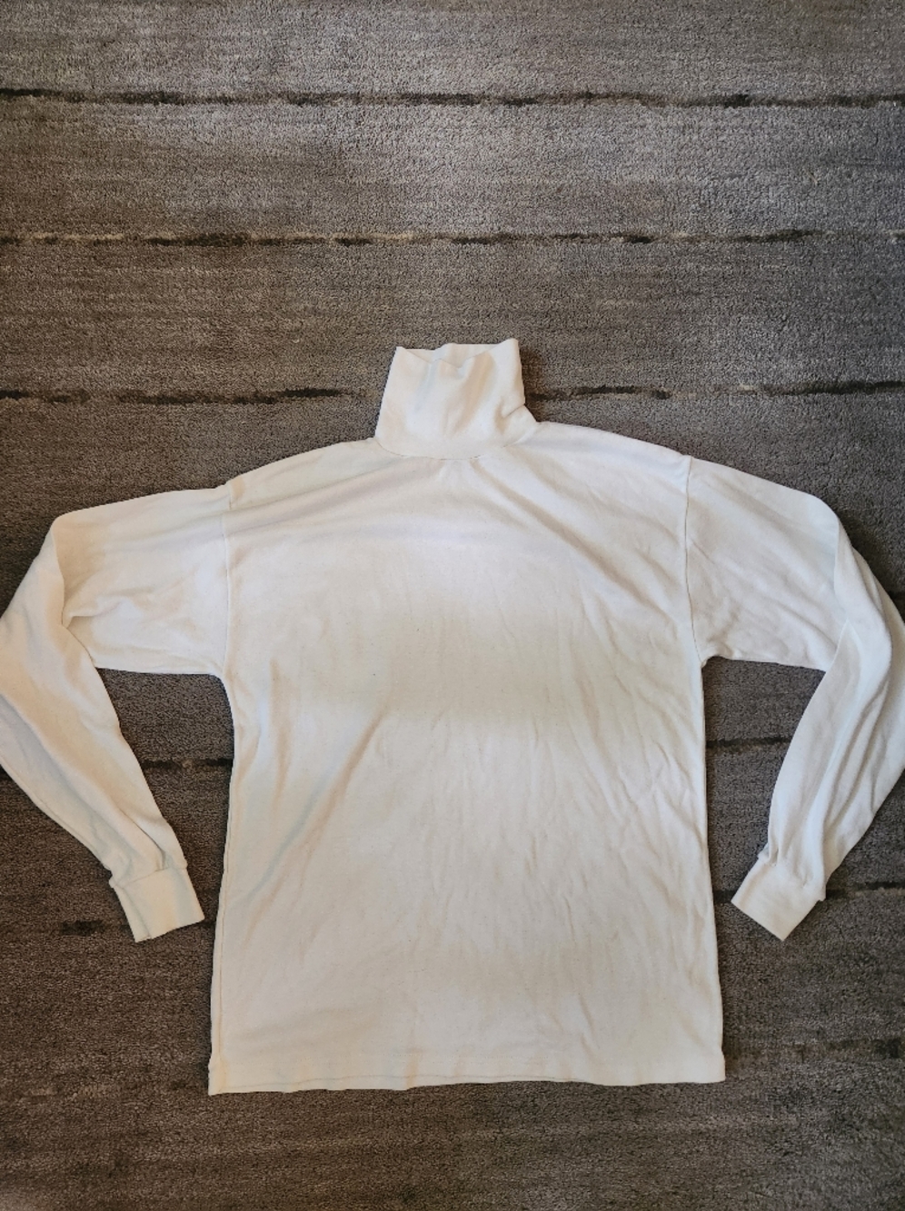 🔥McGregor White Long Sleeve Turtleneck Tee